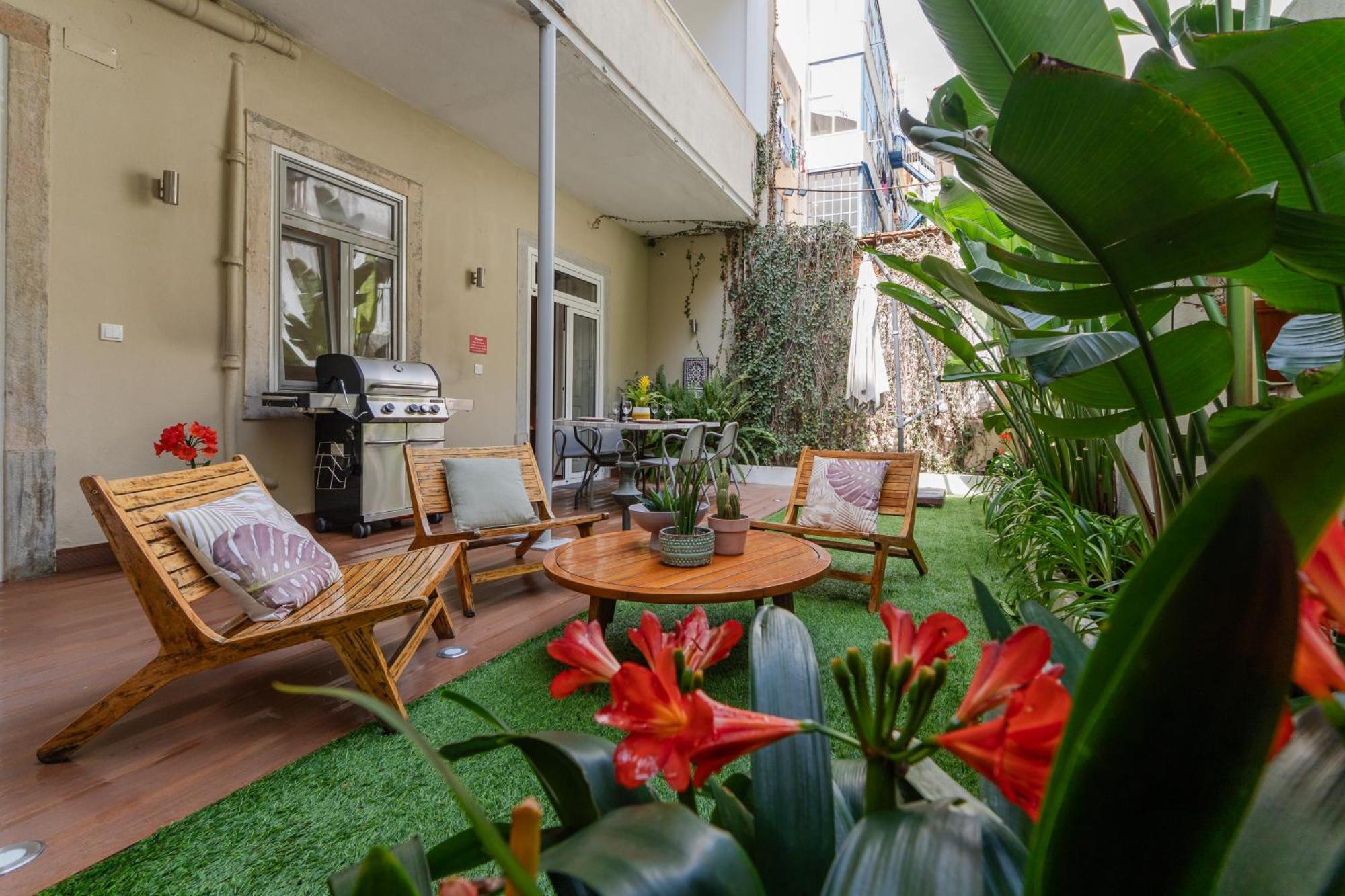 Lisbon Garden Retreat Apartment Exterior photo